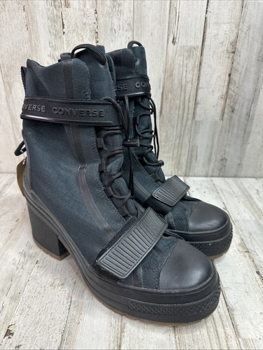 Stivali Converse Chuck Taylor All Star GR 82 XX tacco alto 563468c donna taglia 9