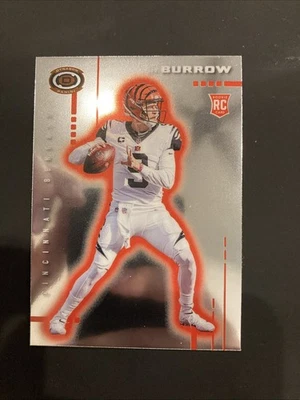 2020 Panini Chronicles - Dynagon Rookies Joe Burrow #D-1 Silver Prizm (RC) - Image 1 of 2