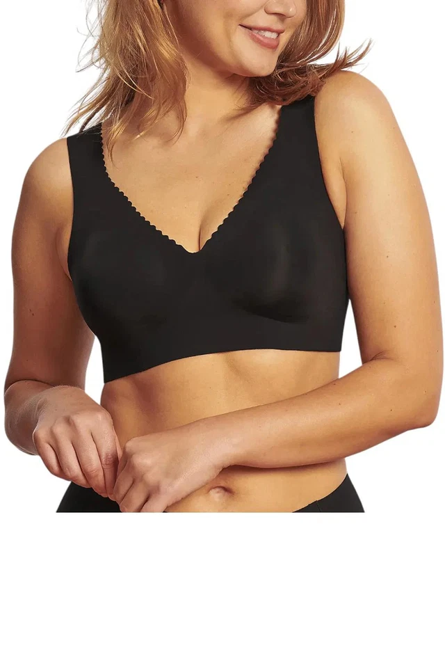 Evelyn & Bobbie Evelyn Women's Seamless Wirefree Bra Black - Image 1 of 1