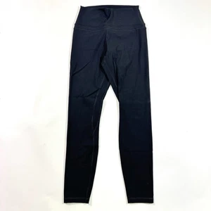 Neu CRZ Yoga Leggings doppelter Bund Naht 25" Größe Small schwarz - Bild 1 von 8