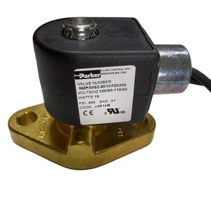 Parker Ventil MZP30G2-Z01CFZ0205 120V 15 Watt J4814B 300 PSI Bar 21 Neu ohne Karton - Bild 1 von 6