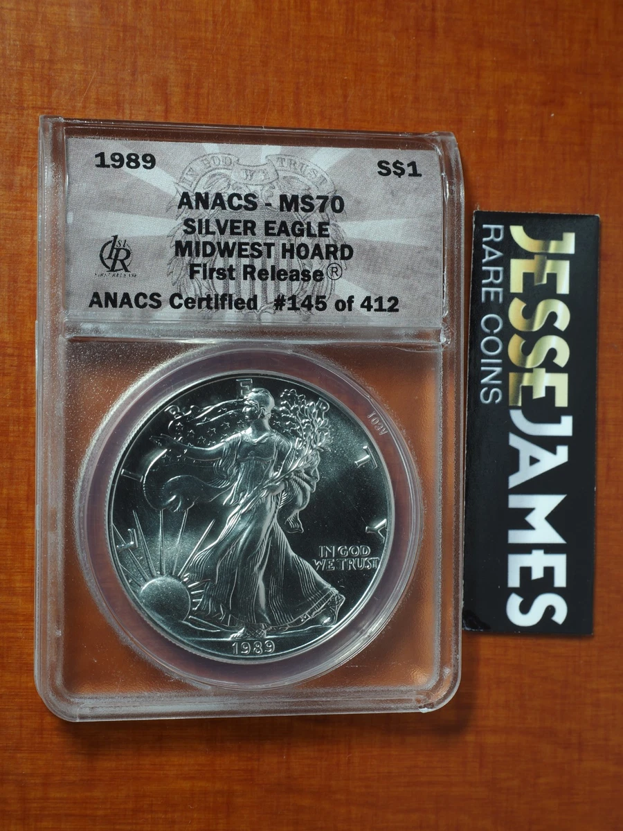 1989 American Eagle MS 70 Graded Silver Bullion Coins for sale | eBay