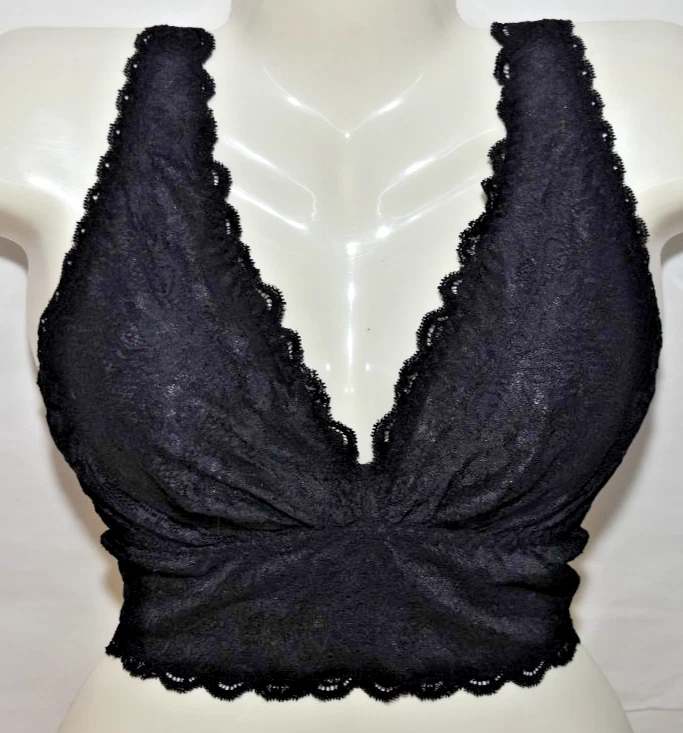 NUEVO CON ETIQUETAS Cosabella Never Say Never Curvy Bralette Inalámbrico Negro Pequeño $79.00 Foto 1 de 4