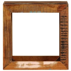 Natural Solid Acacia Wood Stool 40x30x40 cm Stylish Side Table for Living Room - Picture 1 of 5