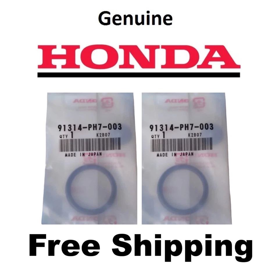 Junta tórica de tubo de conexión de refrigerante Honda Prelude 1988-1996 (31,2X4,1) OEM nuevo 88-96 Foto 1 de 4