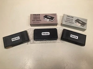 (3) Vintage Telex cordless cassette erasers - Picture 1 of 4
