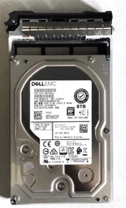 DELL EMC 8TB 7,2k rpm Near Line SAS 12 GBit/s 512e 3.5" Hot-Plug HDD,400-AUVT - Bild 1 von 2