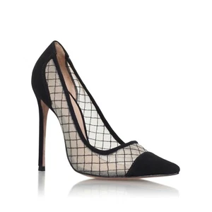 Kurt Geiger London Shoes Size UK 8 EU 41 Black Celebrity High Heel Courts BNIB - Picture 1 of 11