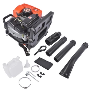 Backpack Leaf Blower Gas Powered Snow Blower 665CFM 63CC 2-Stroke 3HP Commercial - Picture 1 of 14
