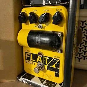 Vox TG1FL4BT Tone Garage Flat 4 Boost Pedal 2010er - gelb - Bild 1 von 2