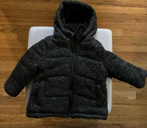 DKNY Youth Gray Knit Insulated Jacket. Sz 12M #74299 - Picture 1 of 7