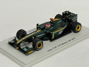 1/43 Spark F1 Lotus T127 car #18 from the 2010 Monte Carlo Grand Prix S3008 JP58 - Picture 1 of 9