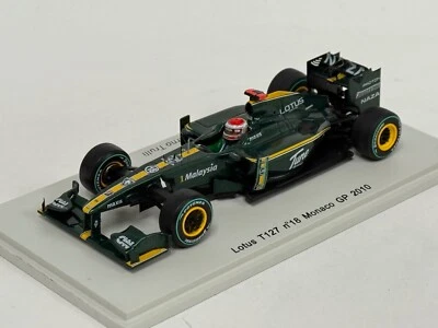 1/43 Spark F1 Lotus T127 car #18 from the 2010 Monte Carlo Grand Prix S3008 JP58 - Image 1 of 4