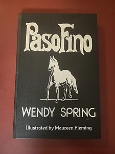 PASO FINO An Owners Guide - Wendy Springs 1983  1st Ed Horses - Picture 1 of 6