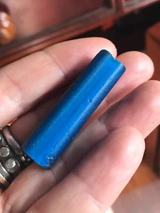 (B) Antique Blue Nueva Cadiz Bead #3 - Picture 1 of 9