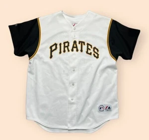 Vintage Pittsburgh Pirates Craig Wilson Jersey Y2K Men’s XL White Vtg 2000s - Picture 1 of 7