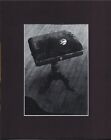 Portrait d'art imprimé mat 8 x 10" Arnold Newman : banc de pose 1941