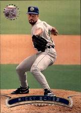 1996 Stadium Club SILVER Mantle Cereal #136 Ricky Bones MILWAUKEE BREWERS