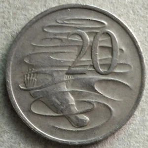 Australia 1975 20 cents coin - Picture 1 of 2
