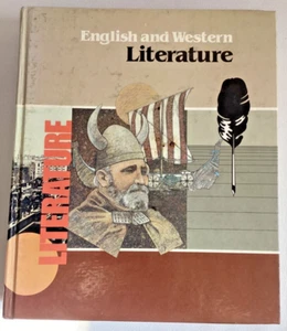 🍒 English & Western Literature Vintage 1984 Textbook 🍒 - Bild 1 von 4