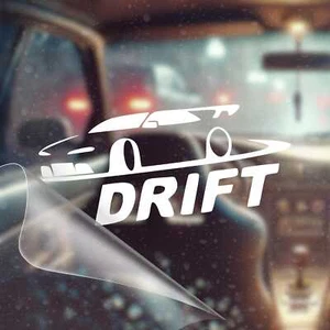 Drift Car - Calcomanía de vinilo para coche JDM pegatina de parachoques para coche, - Imagen 1 de 7