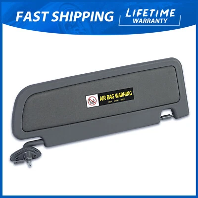 Driver Side Left Sun Visor For Honda Civic 2006 2007 2008 2009 2010 2011 - Image 1 of 4