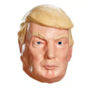 Donald Trump Deluxe Mask Adult Costume Accessory Latex - Picture 1 of 1