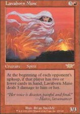 1x Lavaborn Muse MTG Legions NM Magic Regular