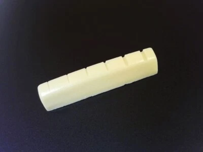 True Custom Shop® Slotted Cream Graphite Nut for Gibson Les Paul and SG Guitars - Image 1 of 4
