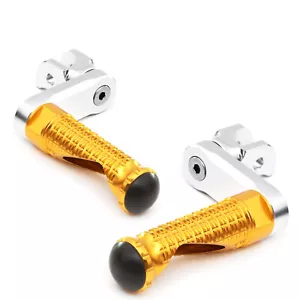 MPRO 1.5 inch Riser Gold Front Foot Pegs For Ducati 749 999 R/S 03 04 05 06 - Picture 1 of 6
