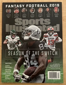 Revista de fútbol deportivo Sports Illustrated Fantasy 2019 Bell/marrón/Beckham + póster - Imagen 1 de 24