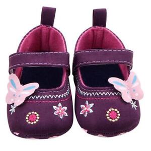 Toddler Newborn Baby Girl Soft Crib Shoes Anti slip Pram Prewalker Sneakers KK??