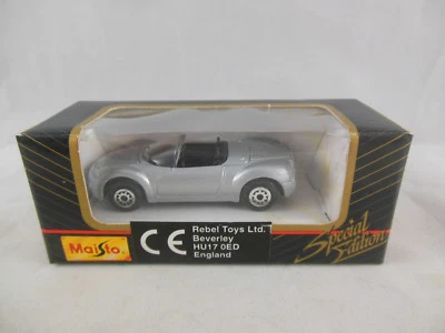 Maisto 11001 Plymouth Pronto Spyder in Silver  Scale 1:64 Boxed 1999 - Image 1 of 4