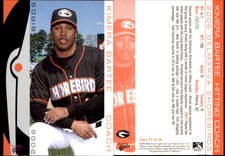 Kimera Bartee 2006 MultiAd Delmarva Shorebirds #27 Card *AutographDen*