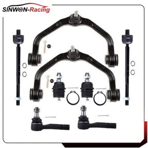 For 1998-2004 Mazda B3000 B4000 8Pc Upper Control Arm And Ball Joint Tie Rod End - Picture 1 of 22