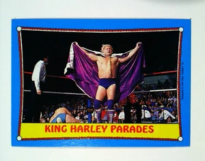 #31 King Harley Parades 1987 Topps WWF (WWE) Ringside Action Base Card - Picture 1 of 2