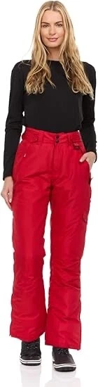 💕Arctic Quest Snow Ski Pants Water Resistant Softshell Insulated 100% Cotton - Imagem 1 de 1