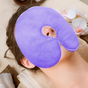 Heated Face Mask, Microwave Heating Pad for Face, Sinus Mask for Migraine, Tensi - Picture 1 of 12