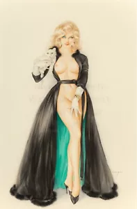 ALBERTO VARGAS Pin-up Poster or Canvas Print "I Never Go Out with Married Men" - Picture 1 of 1