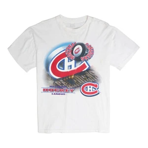 Camiseta De Colección Montreal Canadiens Talla Mediana Blanca NHL - Imagen 1 de 12