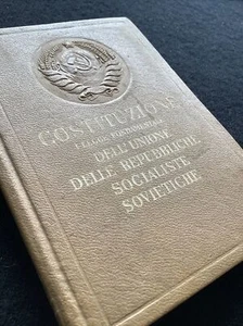 Costituzione (legge fondamentale) Dell'unione Delle Repubbliche Socialiste URSS - Picture 1 of 15