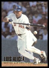 1996 Fleer #22 Luis Alicea Boston Red Sox