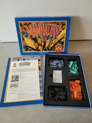 Hans im Glück/Blatz: 1994 MANHATTAN Spiel des Jahres 1994 komplett mit Anleitung - Bild 1 von 4