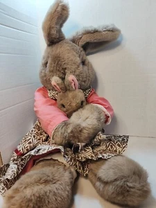 Heritage Collection Ganzbrothers Easter Bunny Plush 24" Beautiful! - Picture 1 of 9