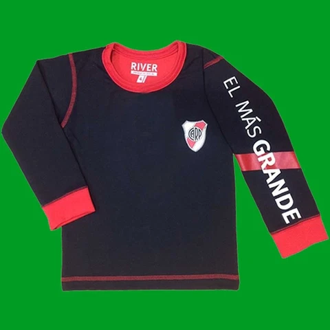 RIVER PLATE - Football MAN'S PAJAMAS Autumn-winter Season Cover