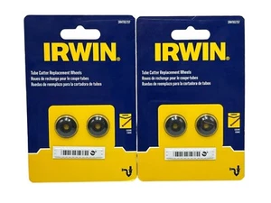 Lot of 2 ~ Packs of 2 Irwin Replacement Tube Cutter Wheels IRHT81737 - Picture 1 of 4