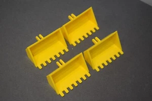 Lego 30394 Digger Bucket 7 Teeth 3x6 Select Colour Pack of 4 - Picture 1 of 2