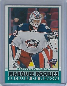2020-21 O-Pee-Chee Retro #509 Matiss Kivlenieks Rookie Card   - Picture 1 of 2