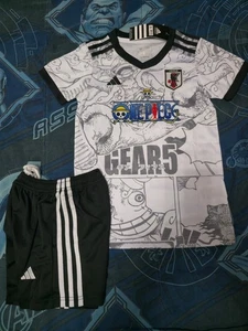 Japan Soccer Jersey Anime Gear 5 One Piece Luffy Edition Kids/Youth Jersey - Picture 1 of 10