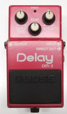 BOSS DM-3 Delay Guitar Effect Pedal MIJ 1985 #61 DHL Express or EMS - Image 1 of 4